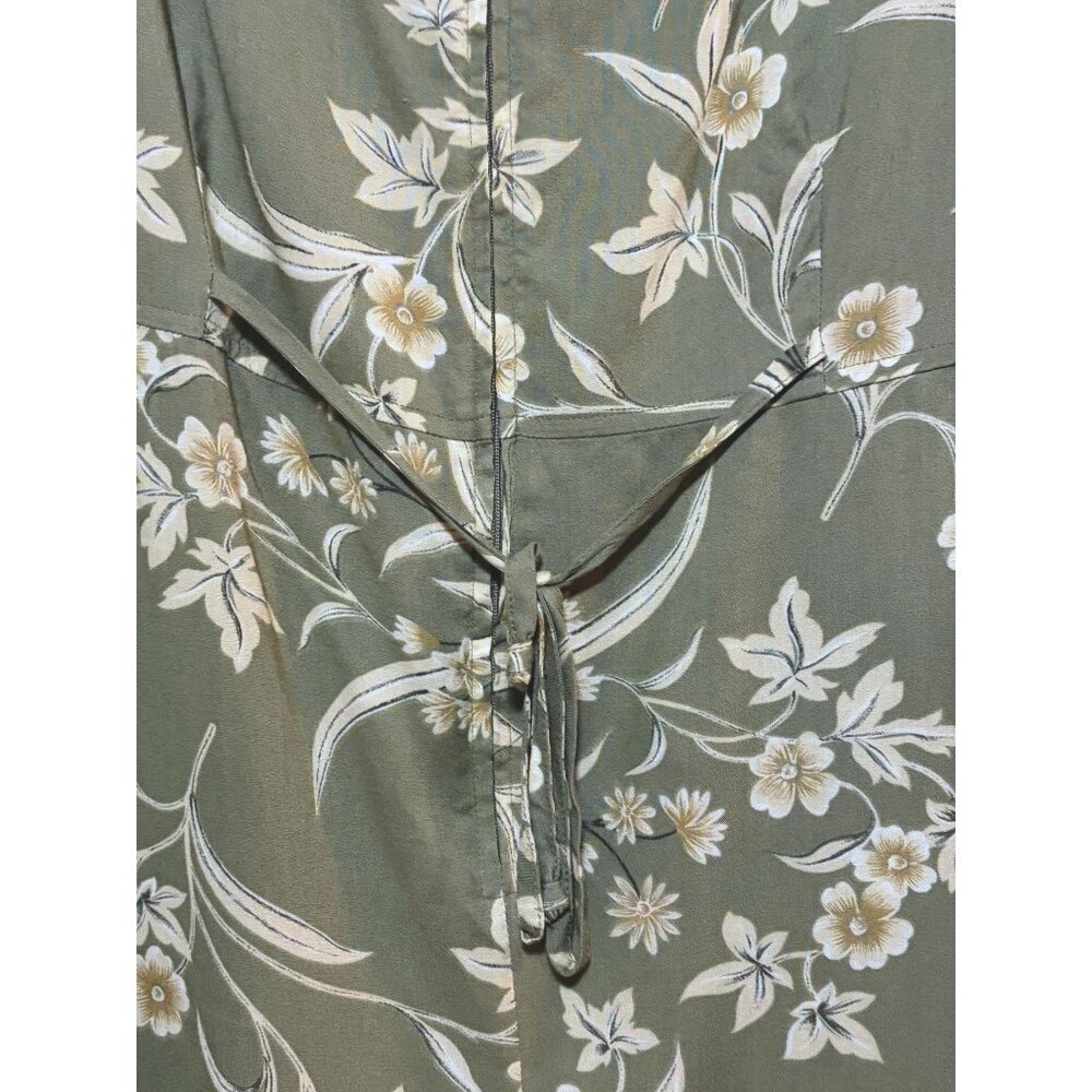 Vintage Kathie Lee Maxi Dress 14 Tie Back Wedding Guest Romantic Fairy Grunge - Picture 4 of 9